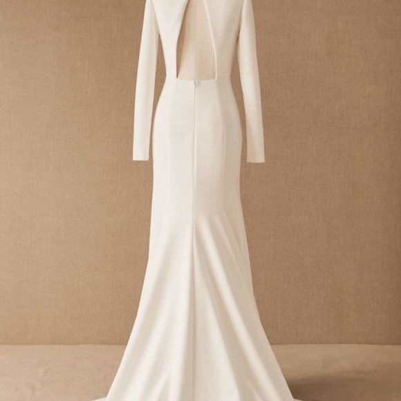 BHLDN Jenny Yoo Karina Wedding Gown Size 4 - Picture 13 of 13